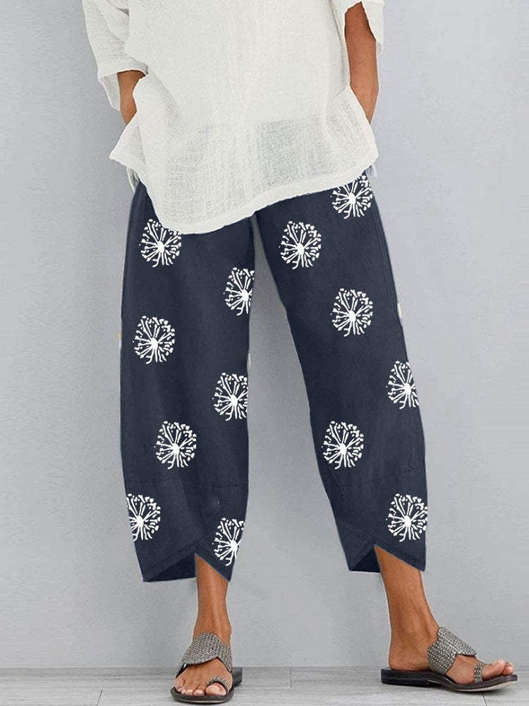 Jolissa - Kurze Hose Mit Löwenzahn Muster