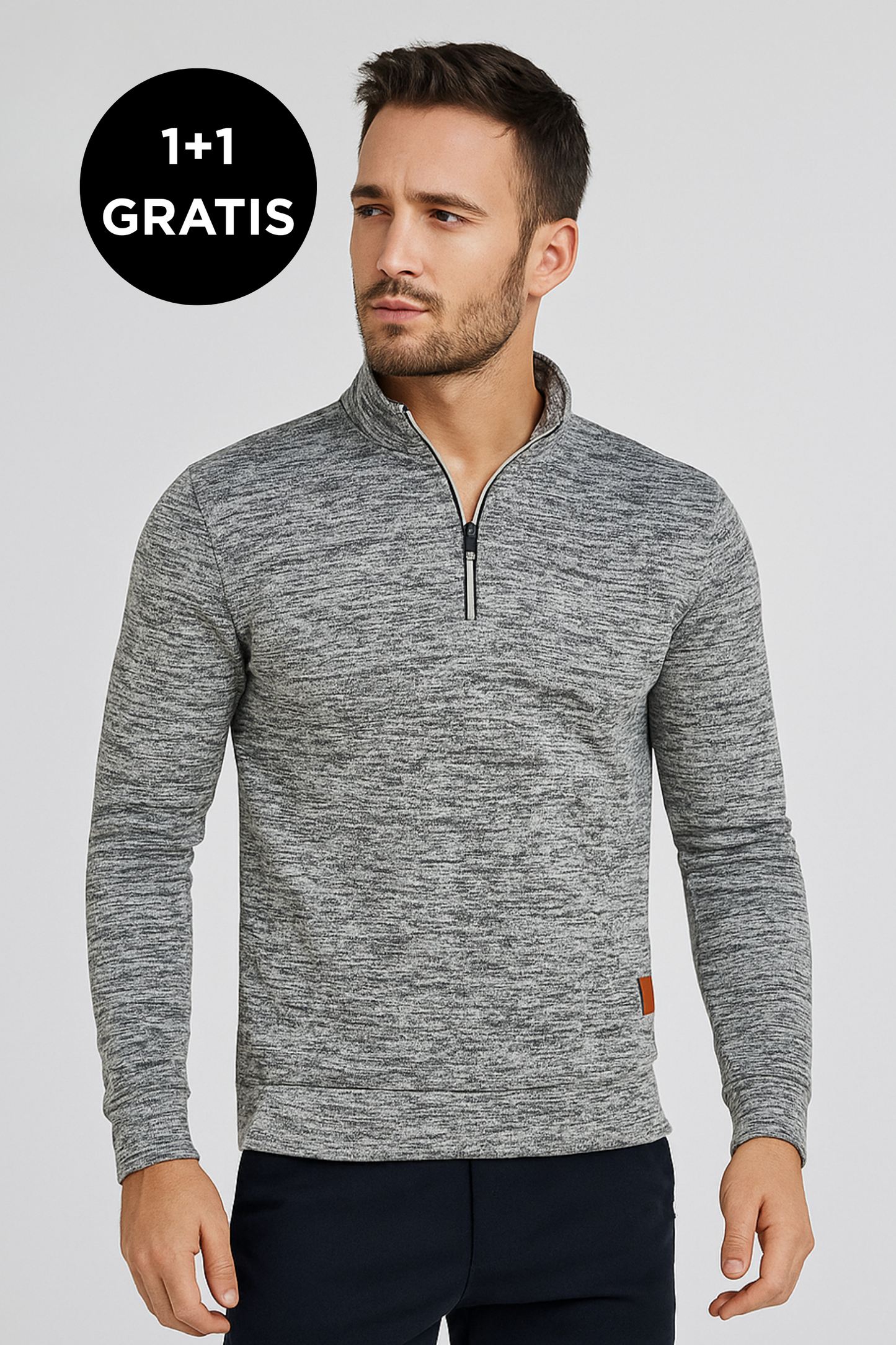 Herren Strickpullover Rundhals klassisch bequem warm atmungsaktiv vielseitig