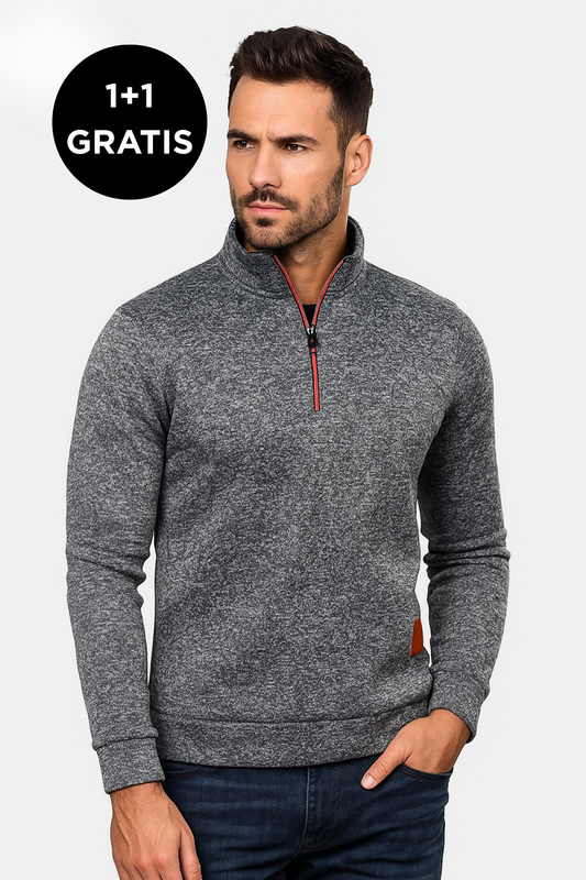 Herren Strickpullover Rundhals klassisch bequem warm atmungsaktiv vielseitig