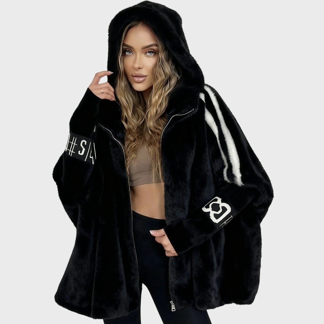 Damen Winterjacke Regular Fit Kapuze Warm Weich Alltag Freizeit Winter Leicht Elegant