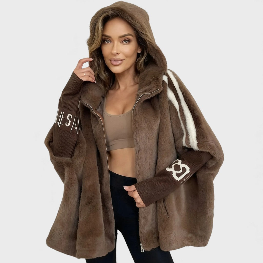 Damen Winterjacke Regular Fit Kapuze Warm Weich Alltag Freizeit Winter Leicht Elegant