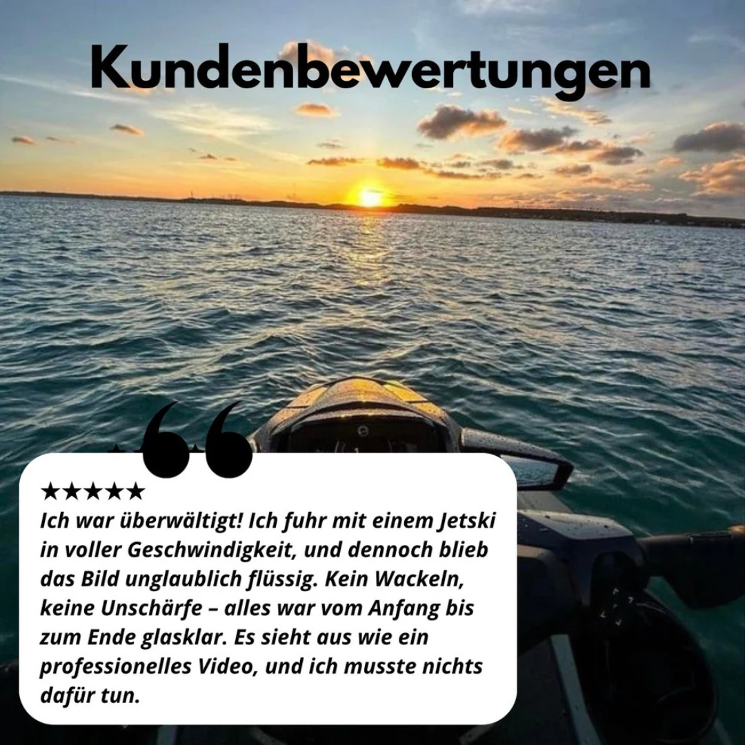 Produkttitel: POV-Kamera 4K UHD wasserdicht ultraleicht mit KI-Stabilisierung