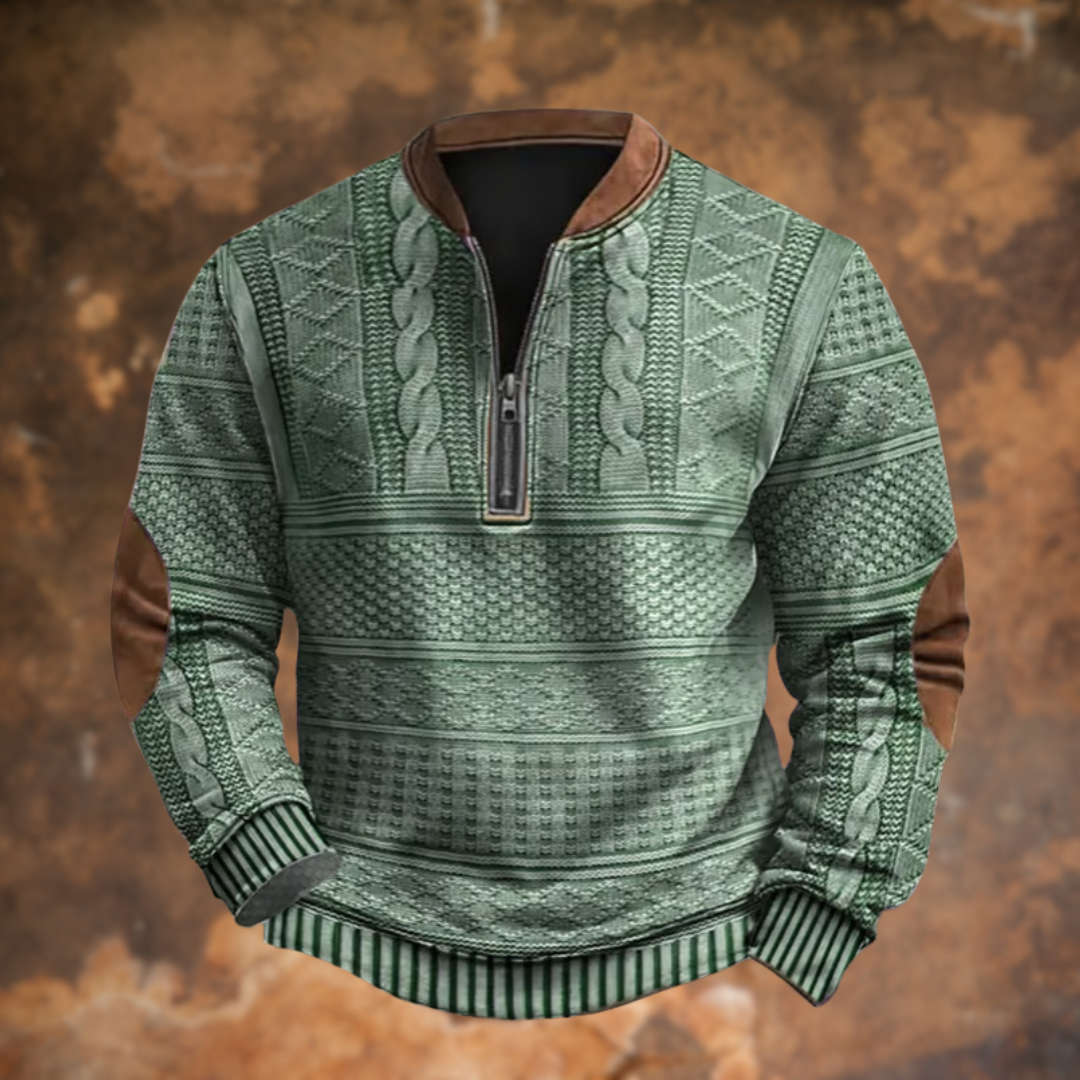 Herren Pullover bequem weich atmungsaktiv normale Passform vielseitig Alltag