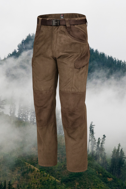 Herren Jagdhose geräuscharm wasserabweisend atmungsaktiv ergonomisch Cargotaschen Belüftung leicht