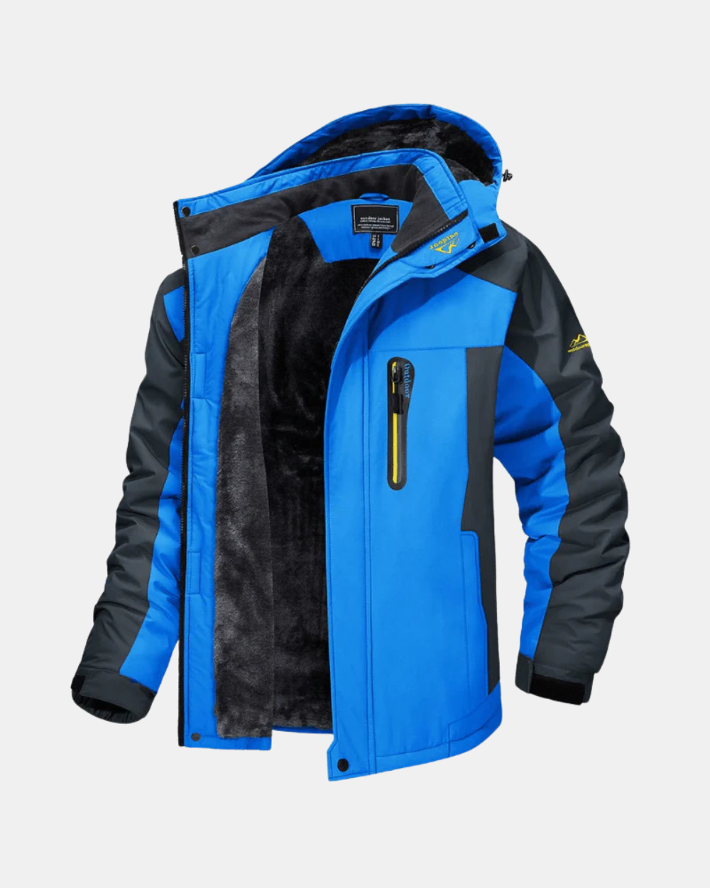 Herren Funktionsjacke Regular Fit Winddicht Wasserdicht Kapuze Leicht Alltag Outdoor Reisen
