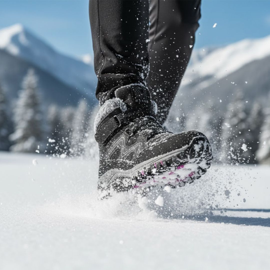 Unisex Winterschuhe rutschfest gefüttert wasserabweisend flexibel bequem