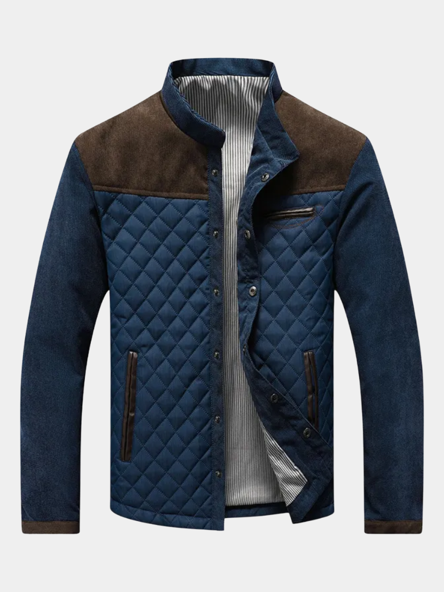 Herren Jacke Regular Fit Elegant Strukturiert Klassisch Büro Freizeit Abend Mode Vielseitig