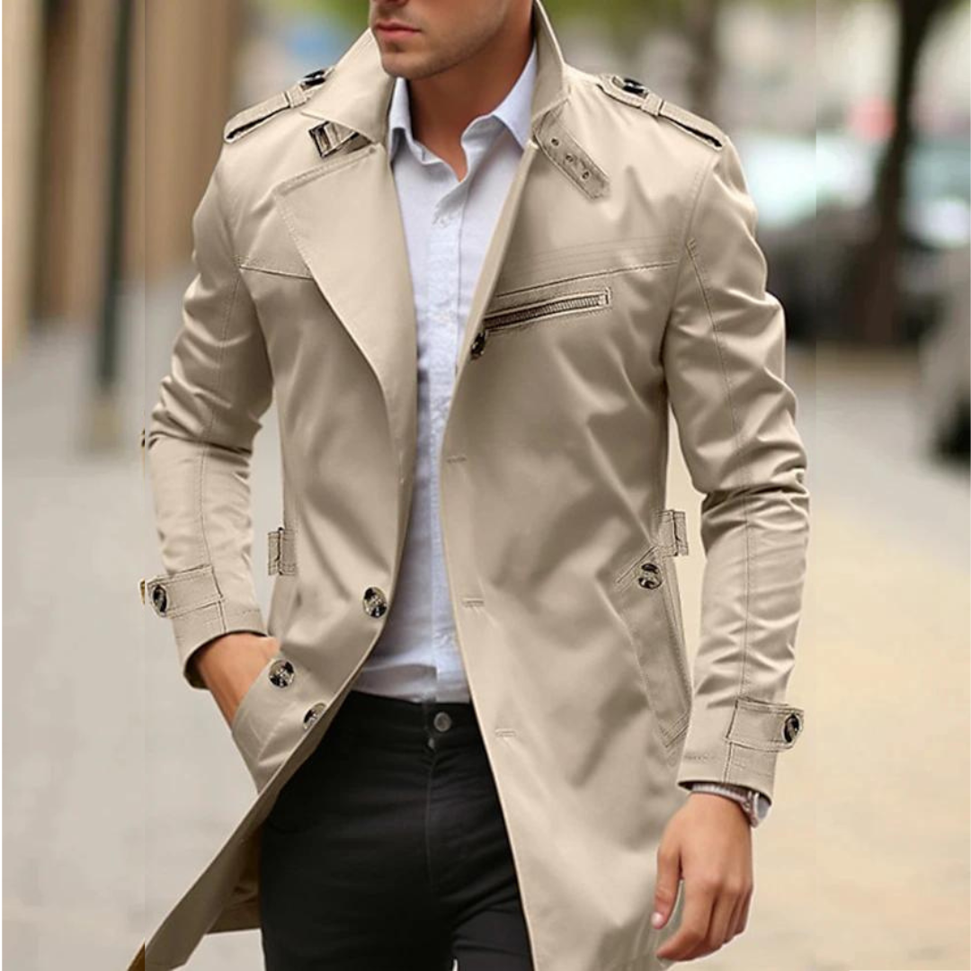 Herren Jacke Regular Fit Elegant Casual Business Zeitlos Alltag Übergang Vielseitig Stilvoll