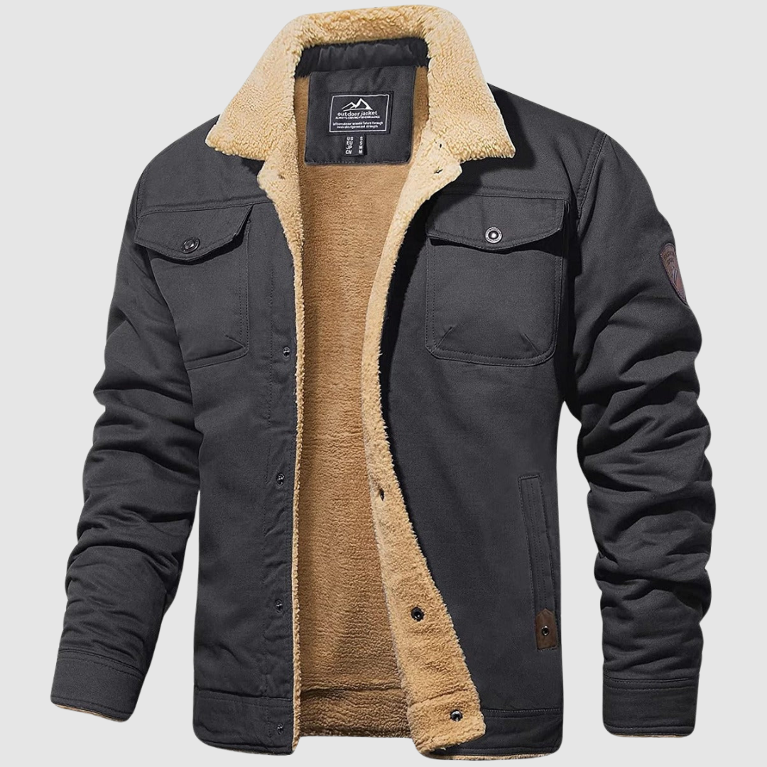 Herren Bomberjacke Regular Fit Langarm Reißverschluss Freizeit Übergangsjacke Klassisch Casual