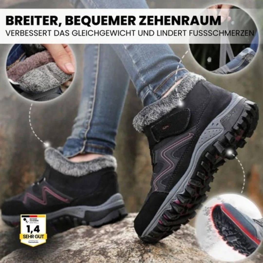 Unisex Winterschuhe rutschfest gefüttert wasserabweisend flexibel bequem