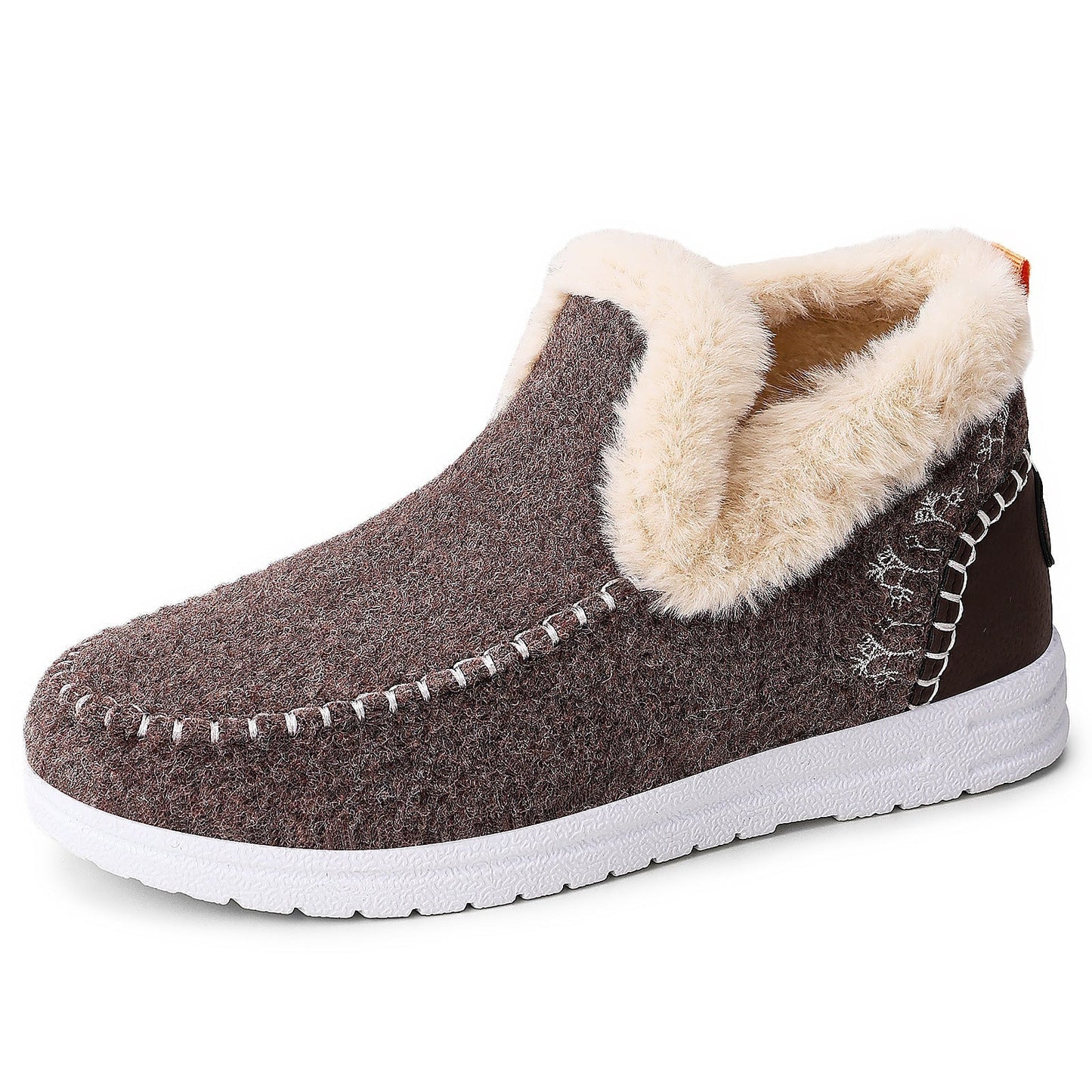 Damen Schneestiefel gefüttert rutschfest warm bequem langlebig