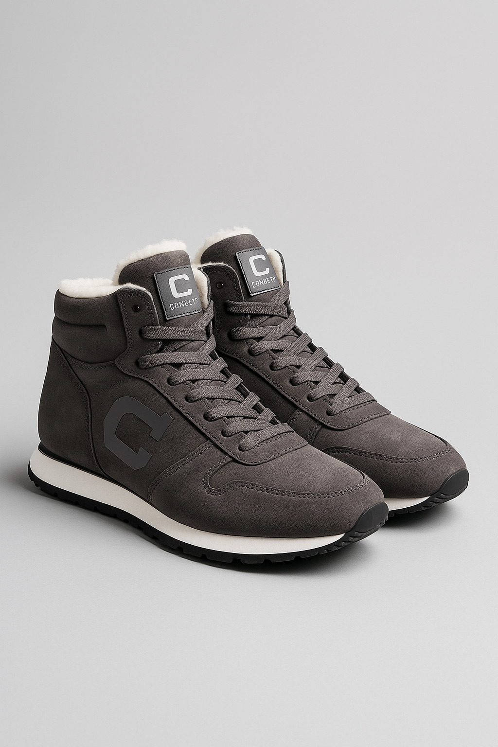 Herren Winter Sneaker gefüttert rutschfest atmungsaktiv leicht bequem