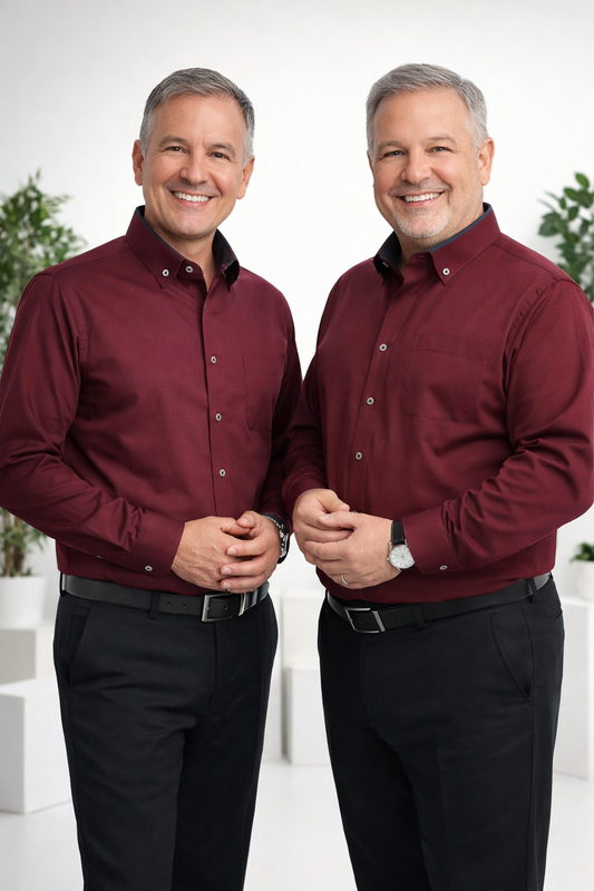 Herrenhemd Langarm Knopfleiste Kragen Slim Fit atmungsaktiv klassisch