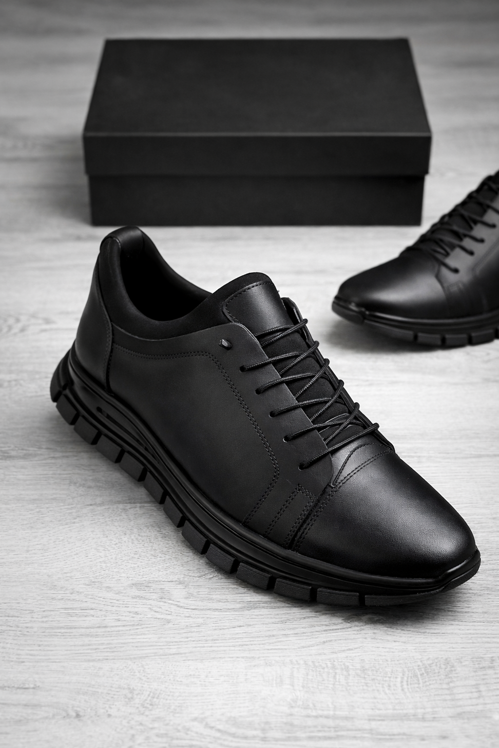 Herren Schnürschuhe Leder klassisch gepolstert rutschfest ergonomisch Business Casual Alltag