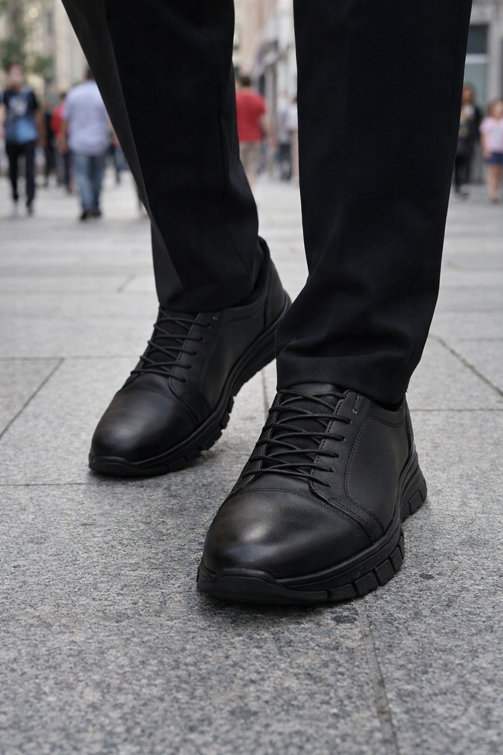 Herren Schnürschuhe Leder klassisch gepolstert rutschfest ergonomisch Business Casual Alltag