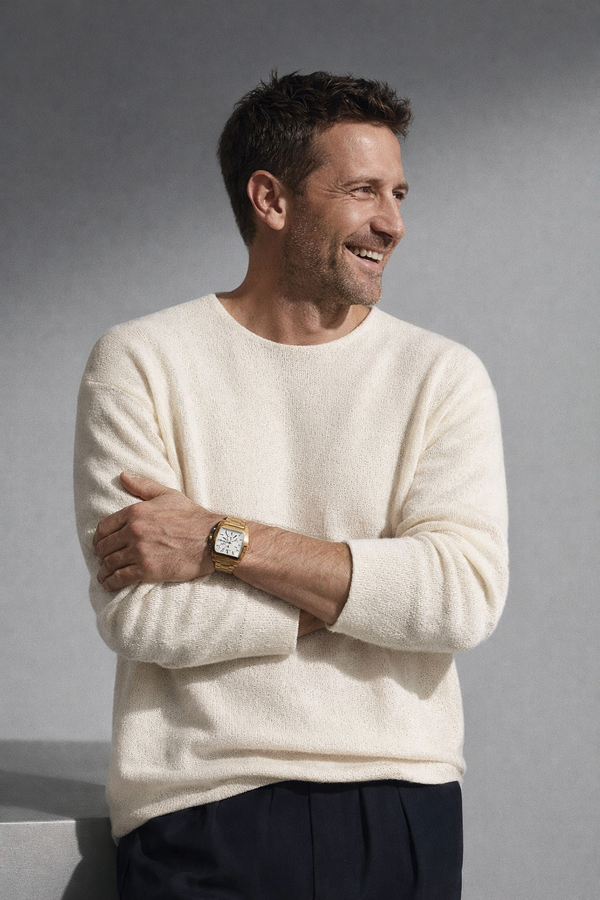 Alaric - T-Shirt Casual aus Strick