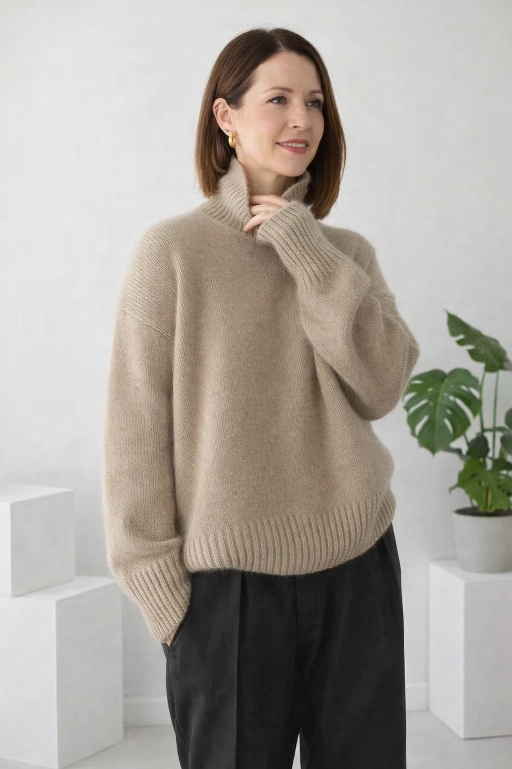 Kaschmirrolle für Damen