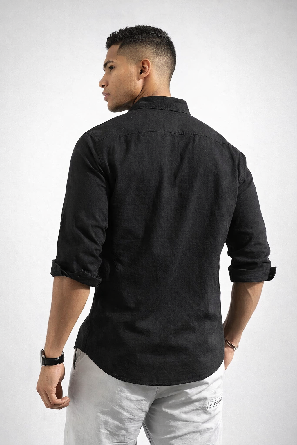 Herren Poloshirt Baumwolle Bar einfarbig Kurzarm Polokragen Knopf Sommer