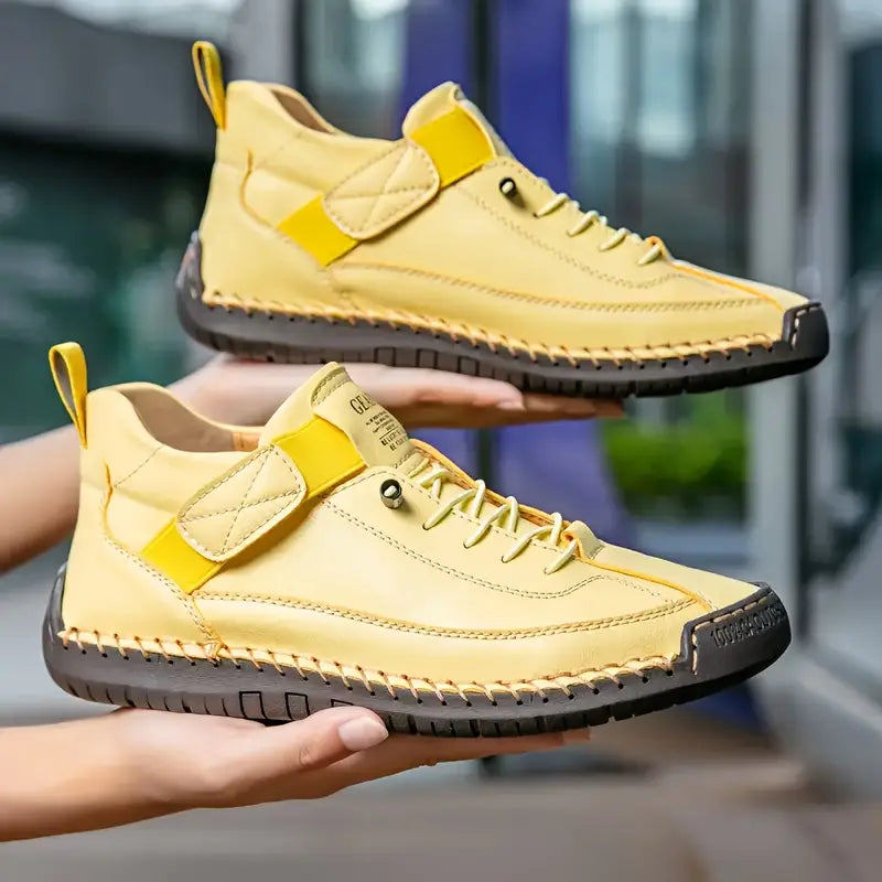 Damen Sneakers rutschfest elastische Einsätze Slip-On