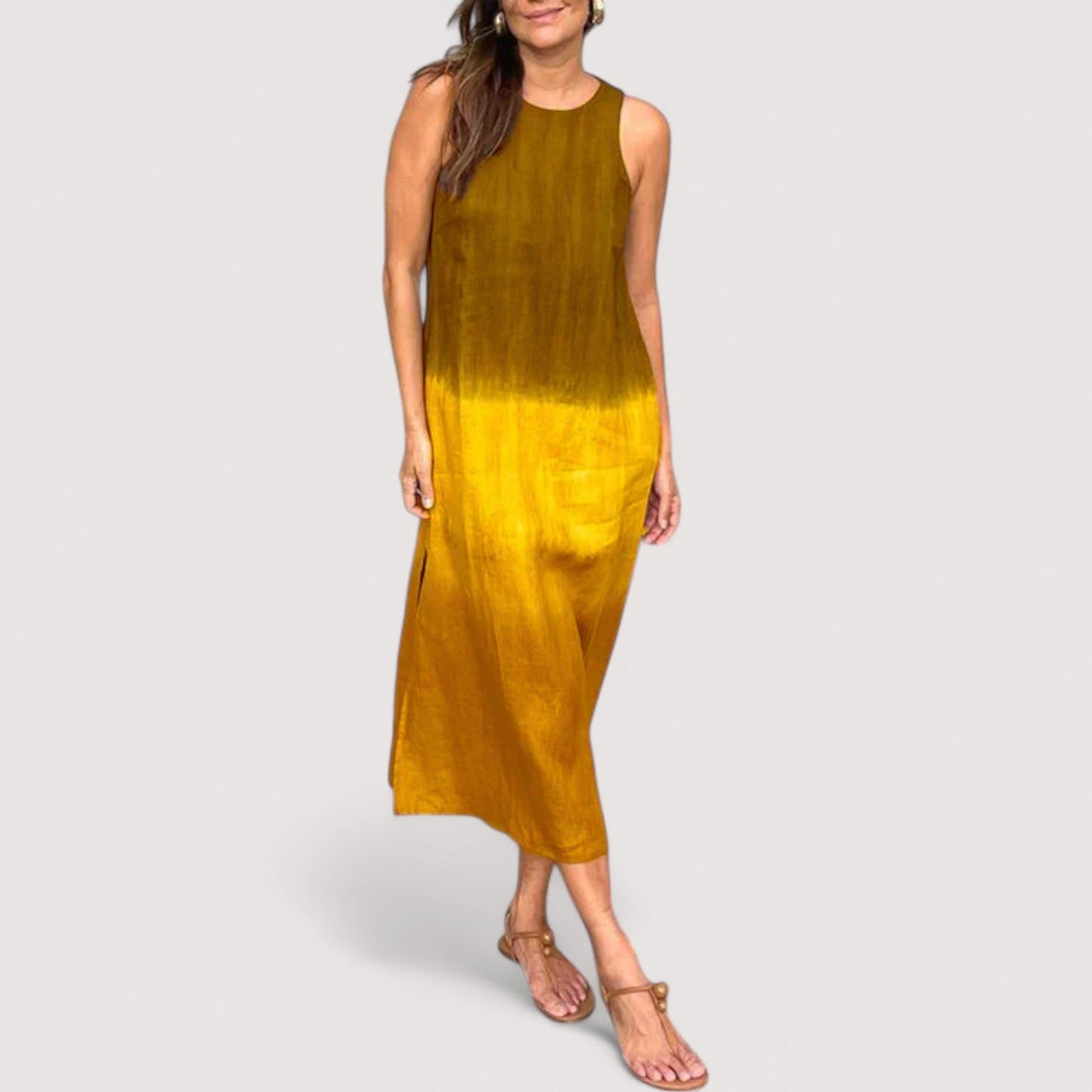 Damen Kleid fließend locker leicht bequem elegant vielseitig