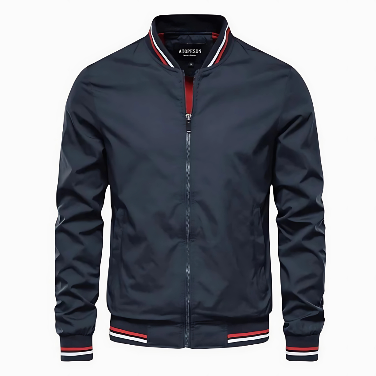 Herren Jacke Slim Fit Regular Business Casual Leicht Atmungsaktiv Übergangsjacke Elegant