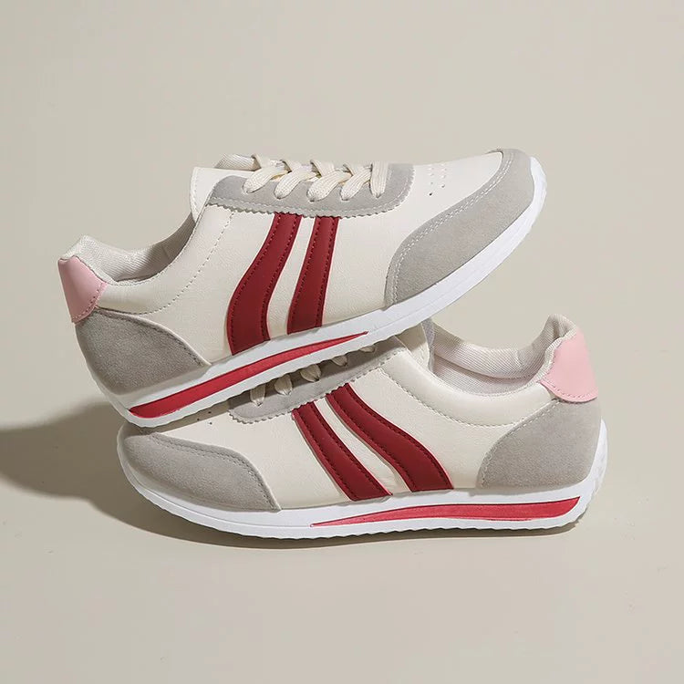 Herren Sneaker leicht sportlich rutschfest gepolstert Schnürung Alltag Freizeit Casual Schuhe