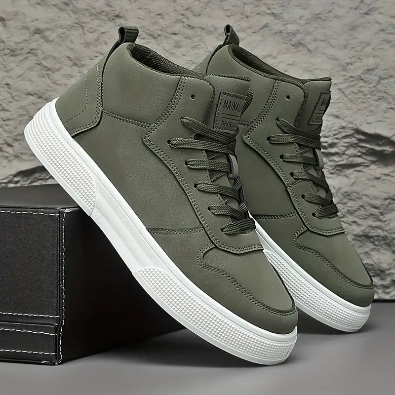 Herren Sneakers Schnürung rutschfest atmungsaktiv bequem vielseitig