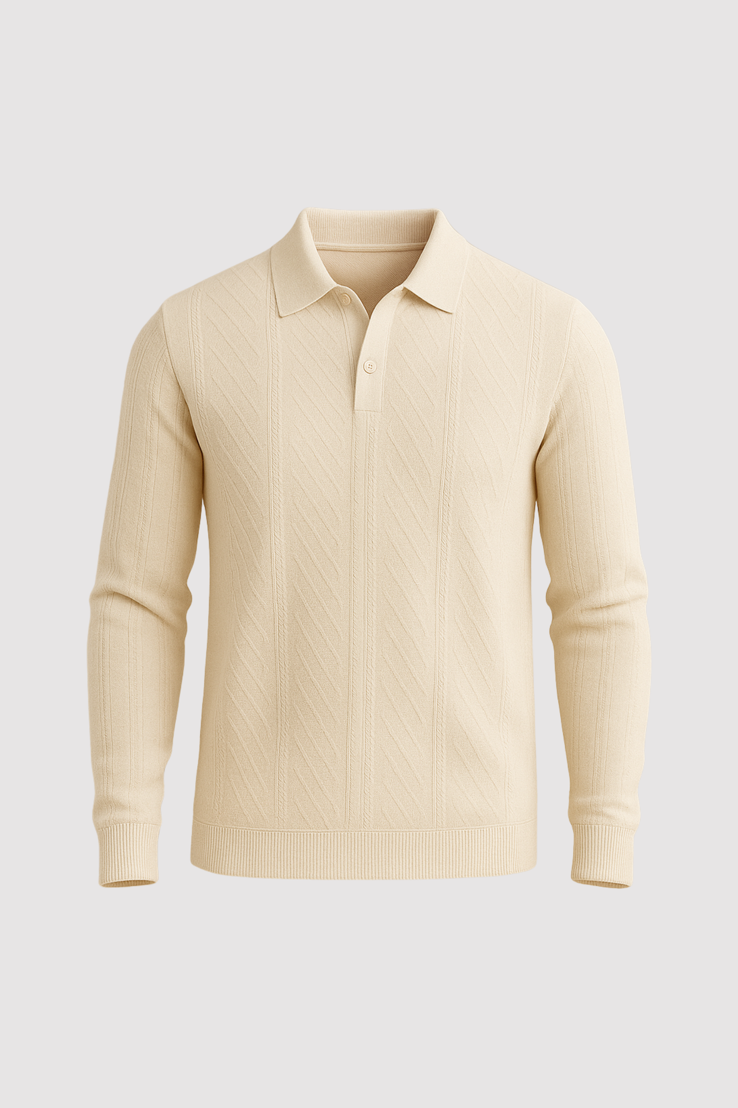 Herren Strickpullover Rollkragenpullover strukturierte Langarm bequem leicht warm