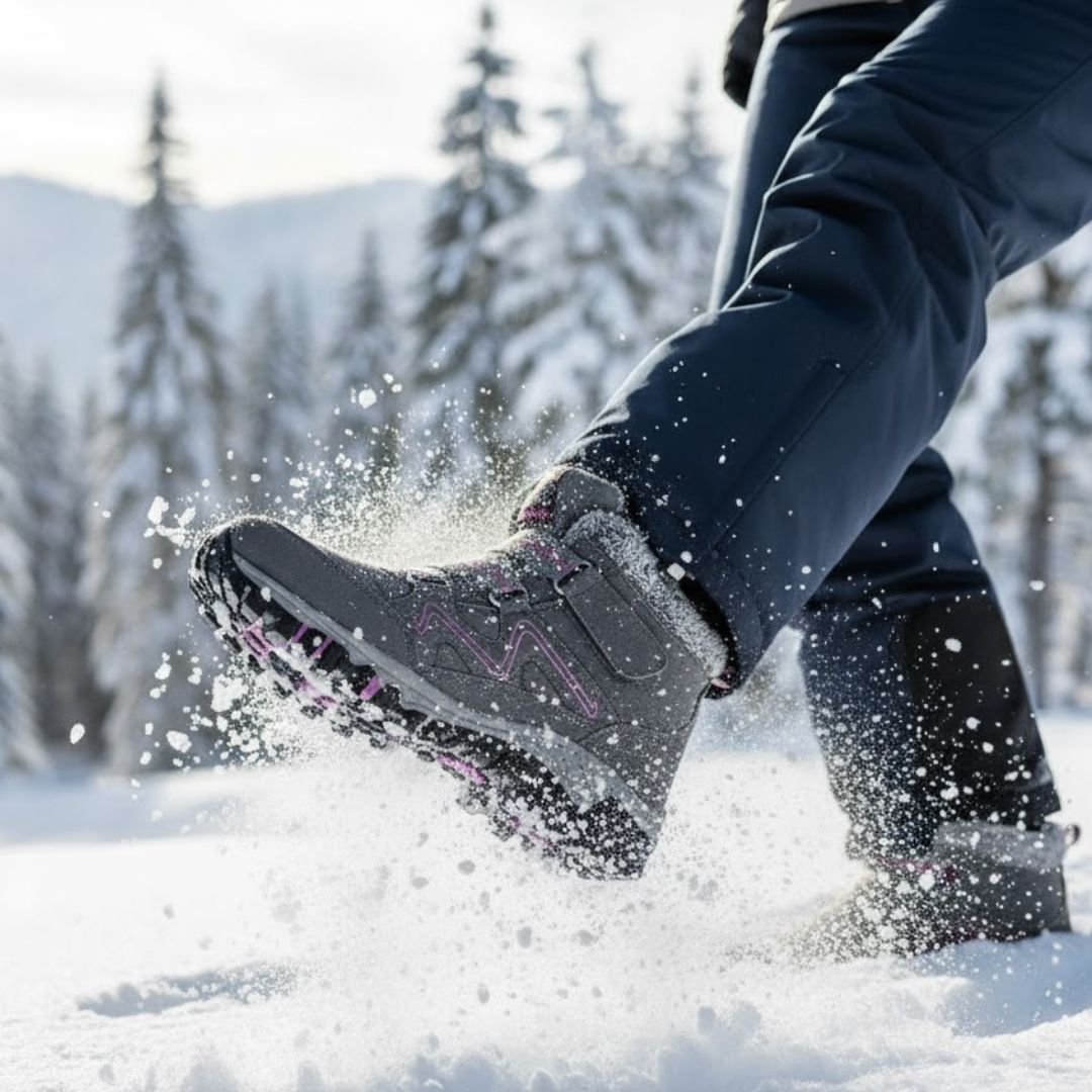 Unisex Winterschuhe rutschfest gefüttert wasserabweisend flexibel bequem
