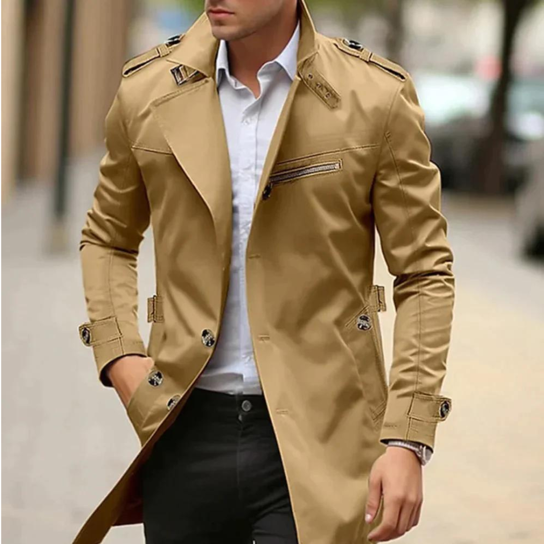 Herren Jacke Regular Fit Elegant Casual Business Zeitlos Alltag Übergang Vielseitig Stilvoll