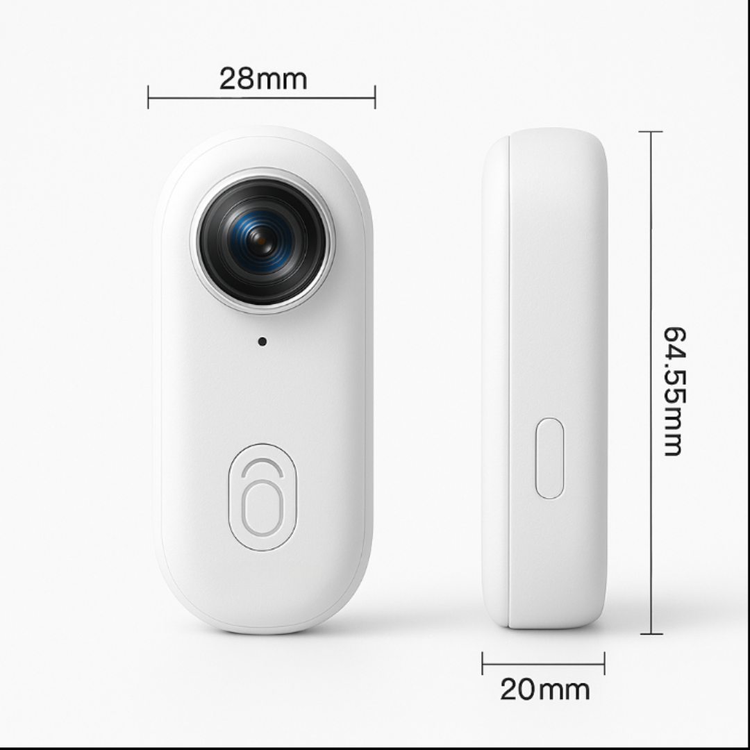 Produkttitel: POV-Kamera 4K UHD wasserdicht ultraleicht mit KI-Stabilisierung