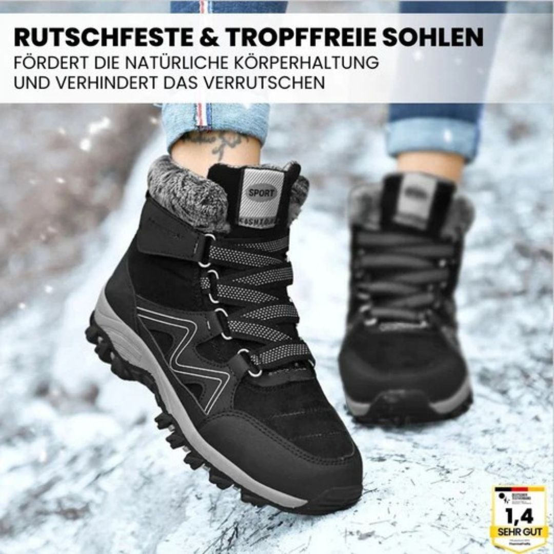 Unisex Winterschuhe rutschfest gefüttert wasserabweisend flexibel bequem