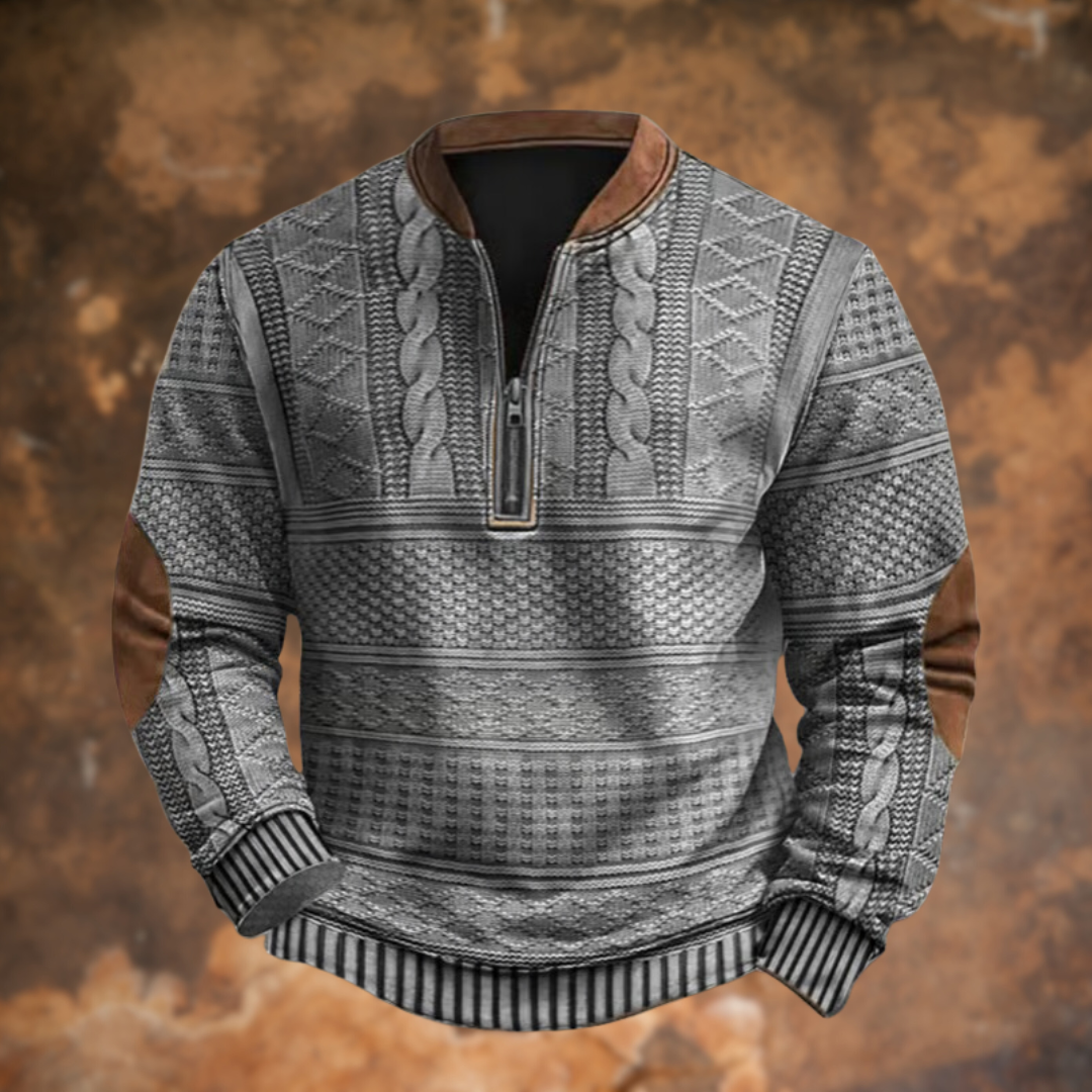 Herren Pullover bequem weich atmungsaktiv normale Passform vielseitig Alltag