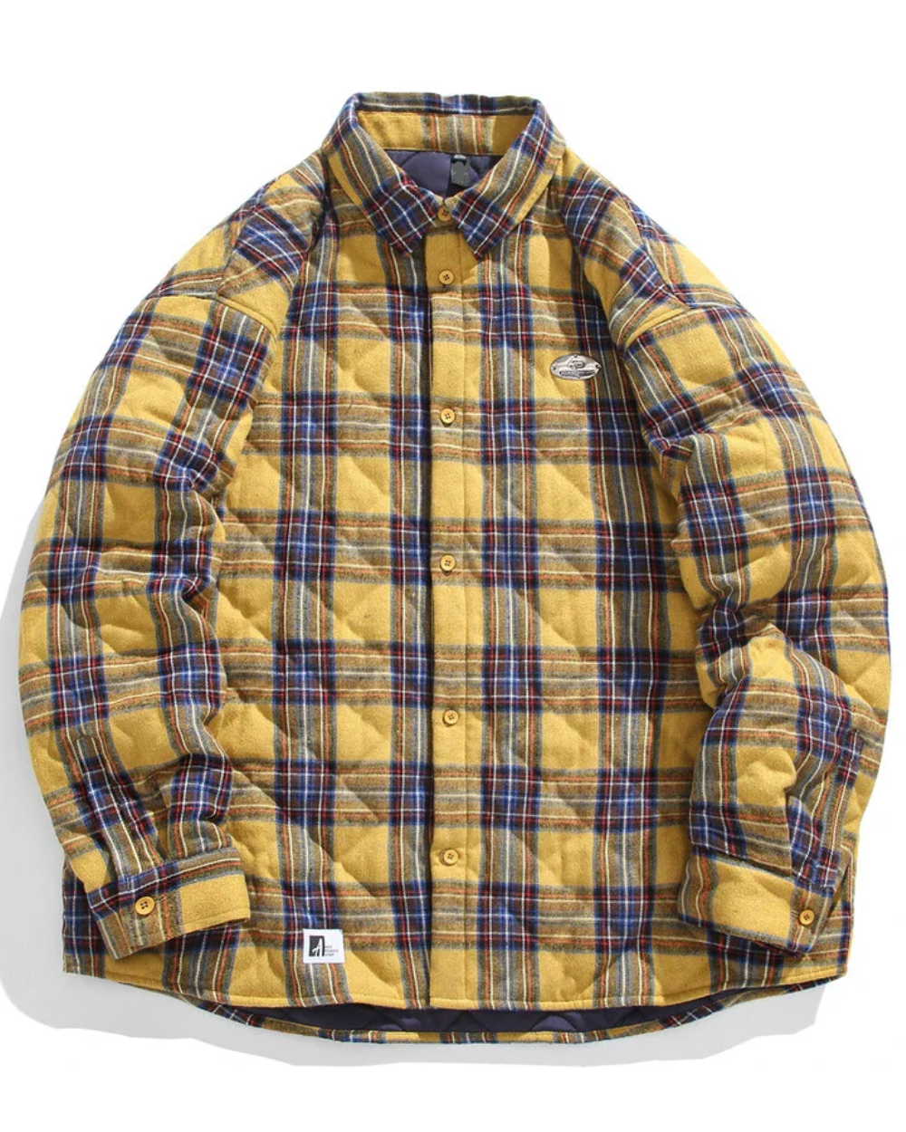 Herren Baumwolljacke Regular Fit Gepolstert Vintage Leicht Warm Atmungsaktiv Alltag Übergangsjacke
