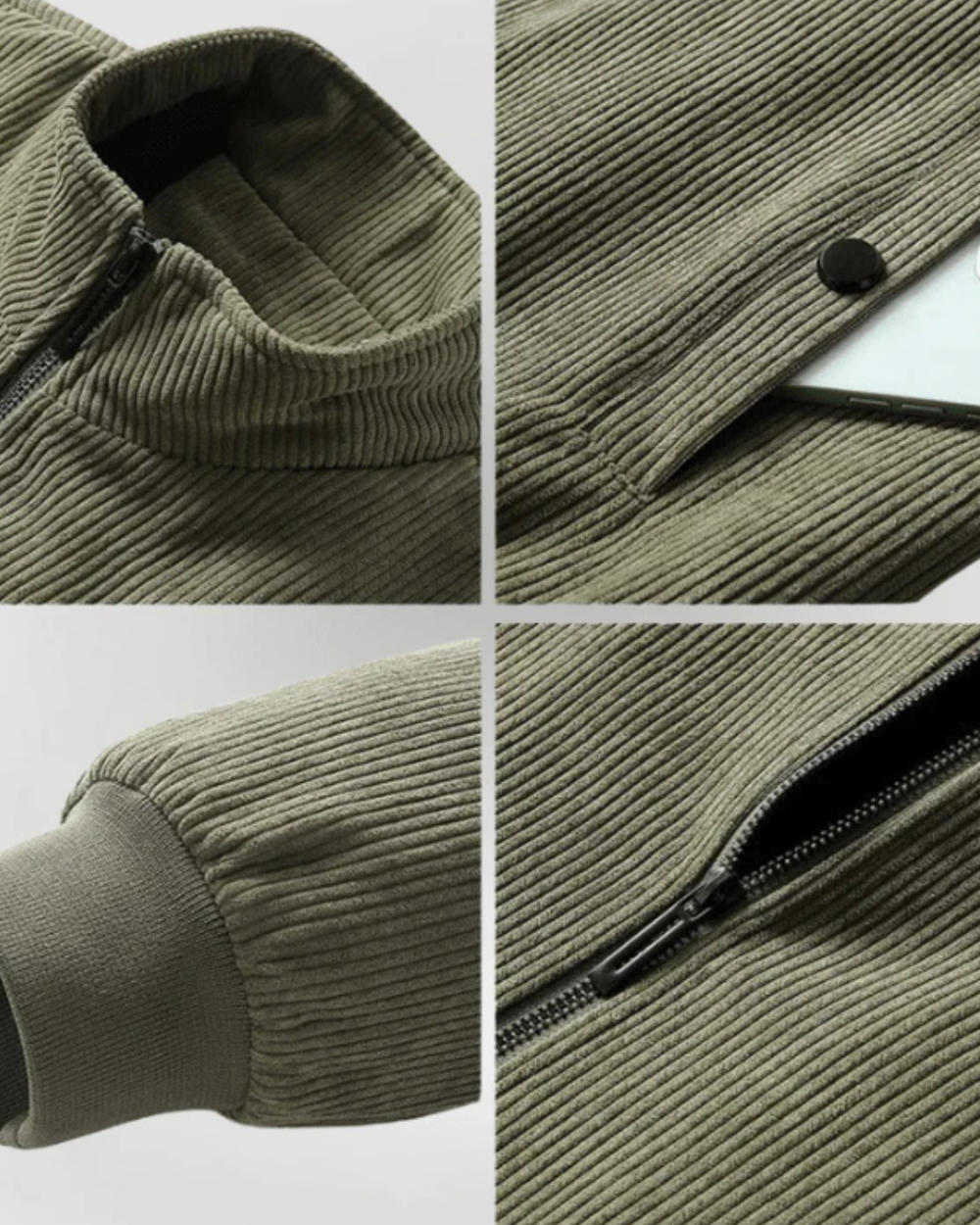 Herren Winterjacke Gepolstert Regular Fit Warm Isolierend Leicht Vielseitig Übergang &amp; Winter