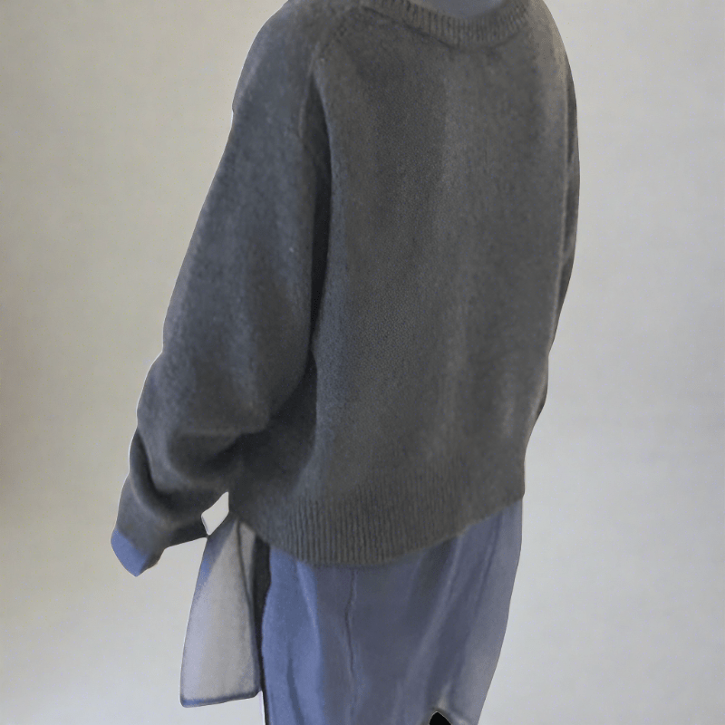 Damen Strickjacke Knopfleiste leicht locker weiche atmungsaktive bequeme Passform