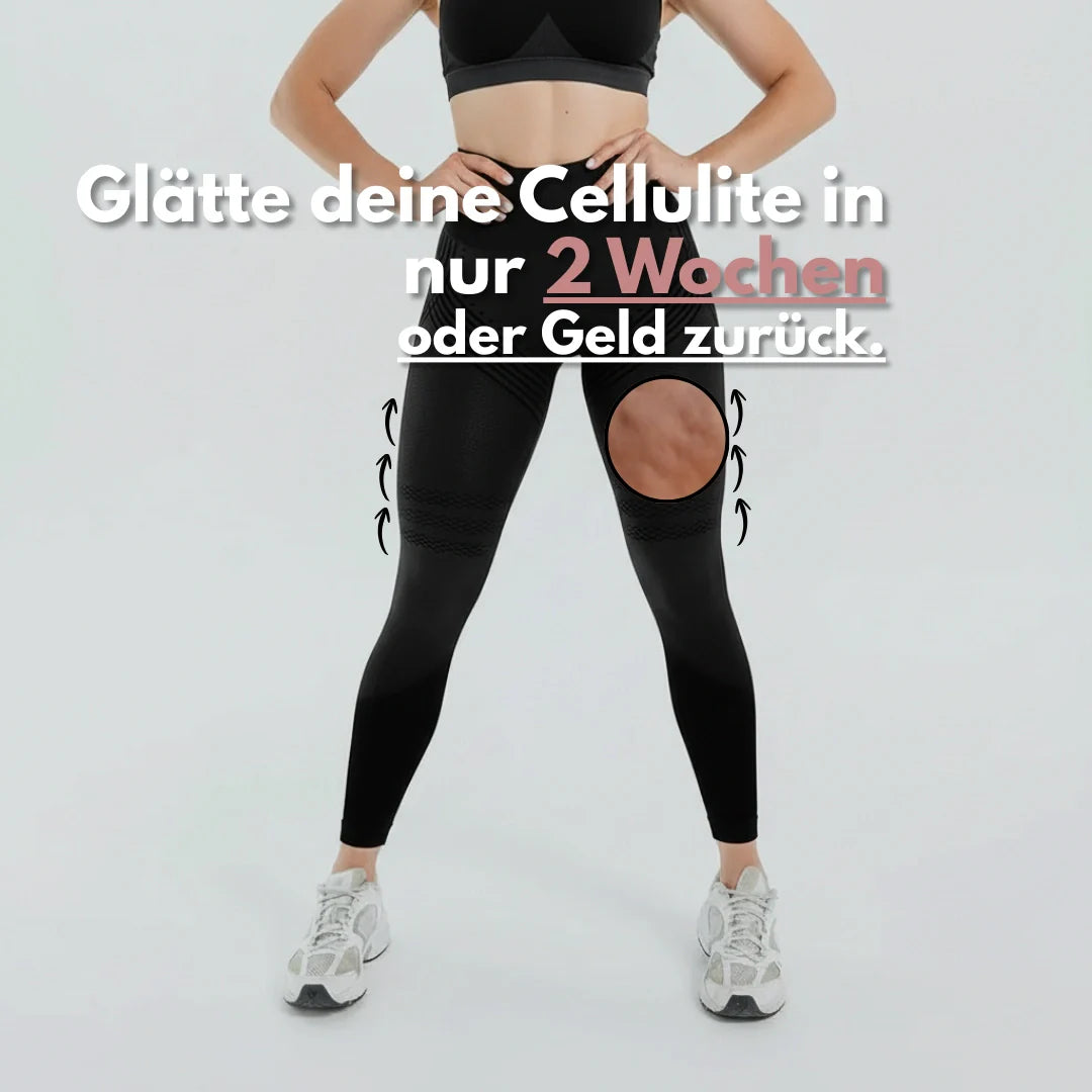 Damen Leggings High Waist Kompression elastisch atmungsaktiv schnell trocknend