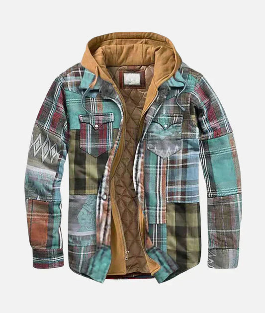 Herren Langarmjacke Regular Fit Warm Gepolstert Kapuze Freizeit Alltag Herbst Winter Outdoor