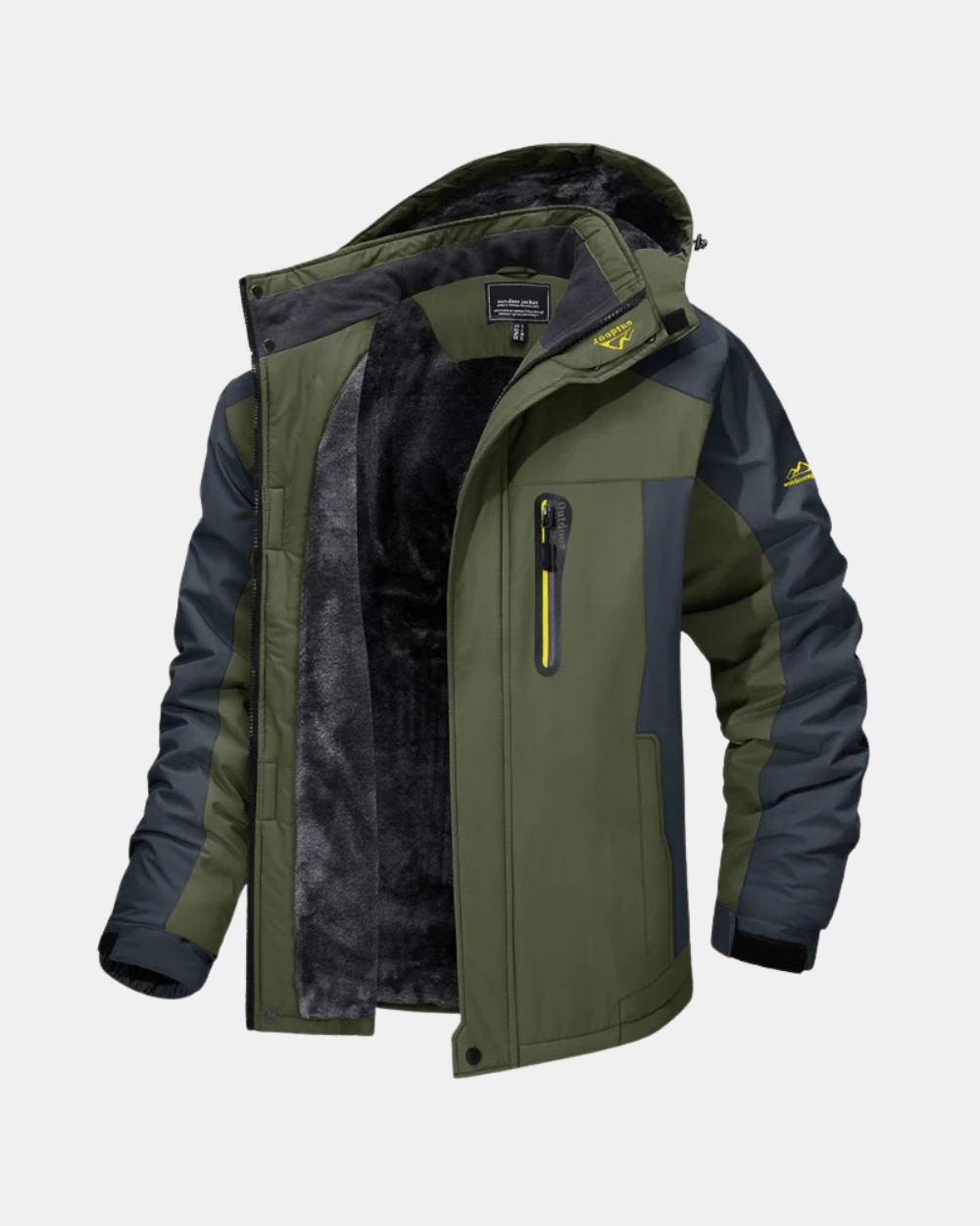 Herren Funktionsjacke Regular Fit Winddicht Wasserdicht Kapuze Leicht Alltag Outdoor Reisen