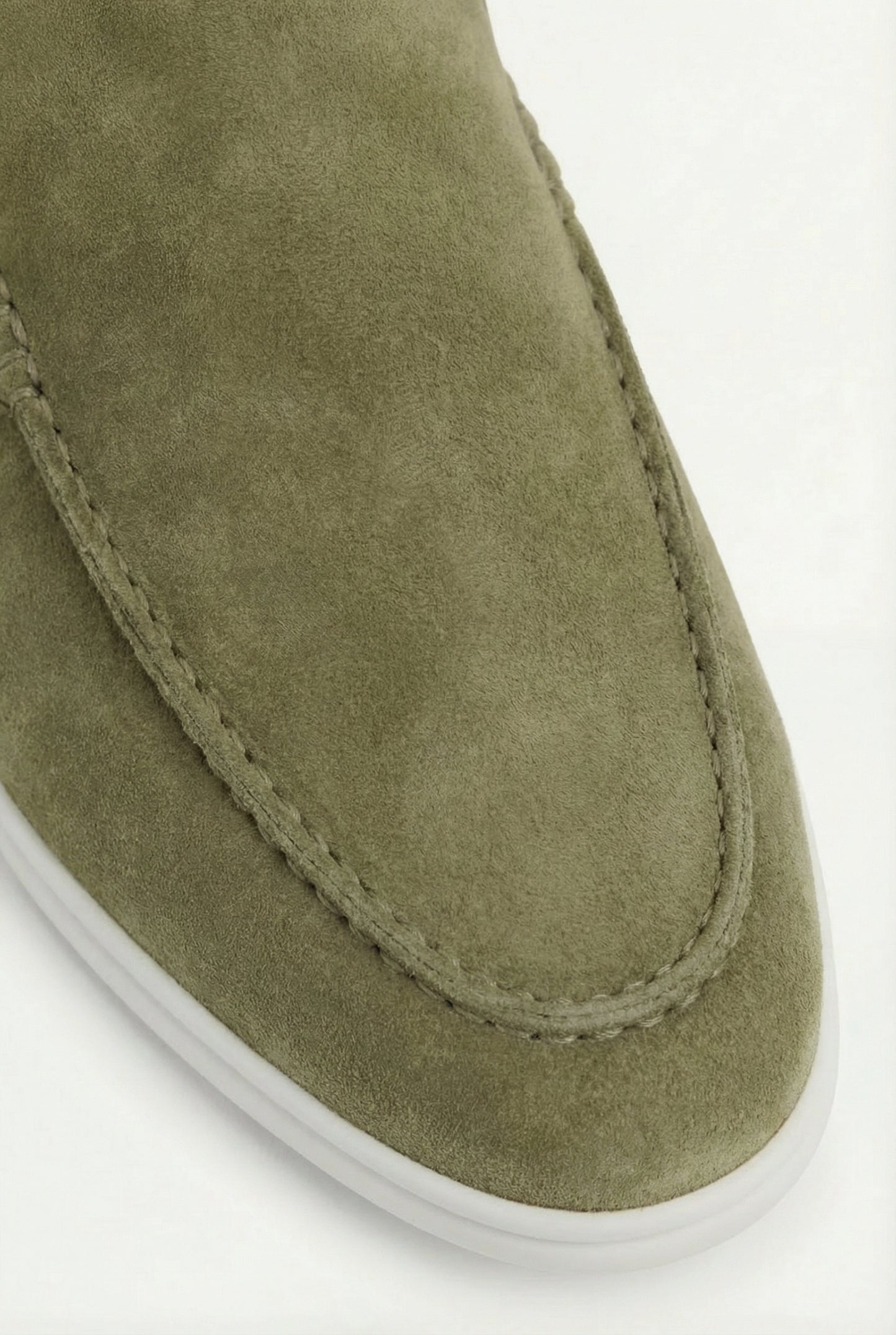 Herren Clogs Oliv Slip-On Schuhe Bequeme Freizeitschuhe Offene Ferse Alltagsschuhe