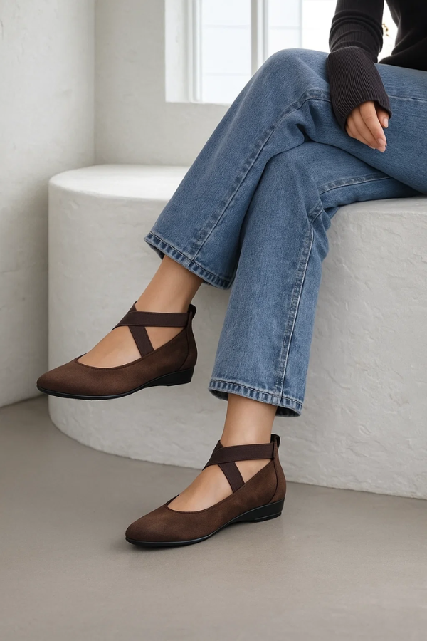Damen Keilabsatzschuhe bequem elegant vielseitig