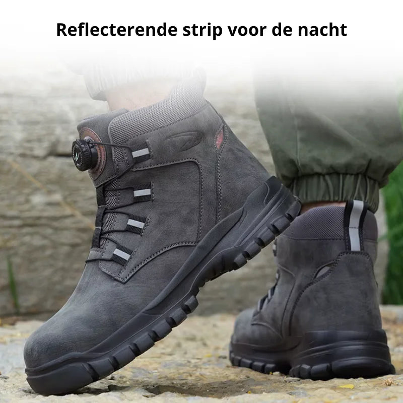 Herren Sicherheitsschuhe leicht atmungsaktiv rutschfest ergonomisch, bequem