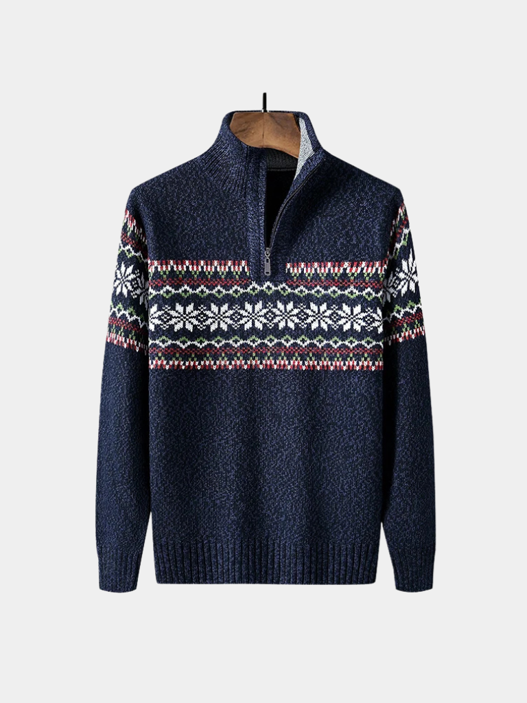 Herren Winterpullover Langarm klassisch atmungsaktiv bequem vielseitig