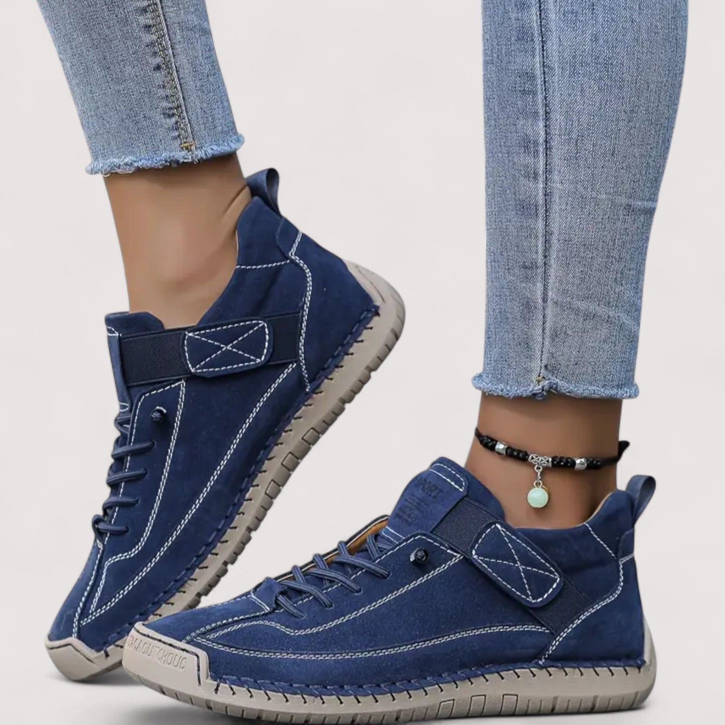 Unisex Sneakers orthopädisch leicht atmungsaktiv breite Passform rutschfest