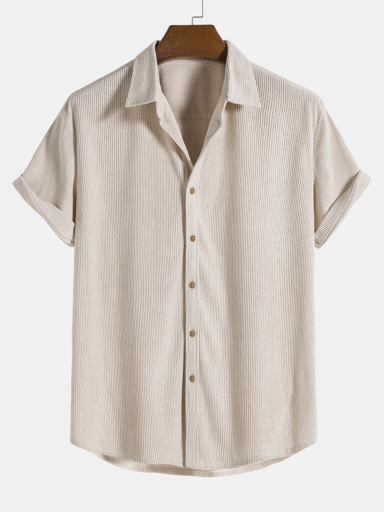 Herren Freizeit Set Hemd und Hose Sommer Zweiteiler Polyester atmungsaktiv