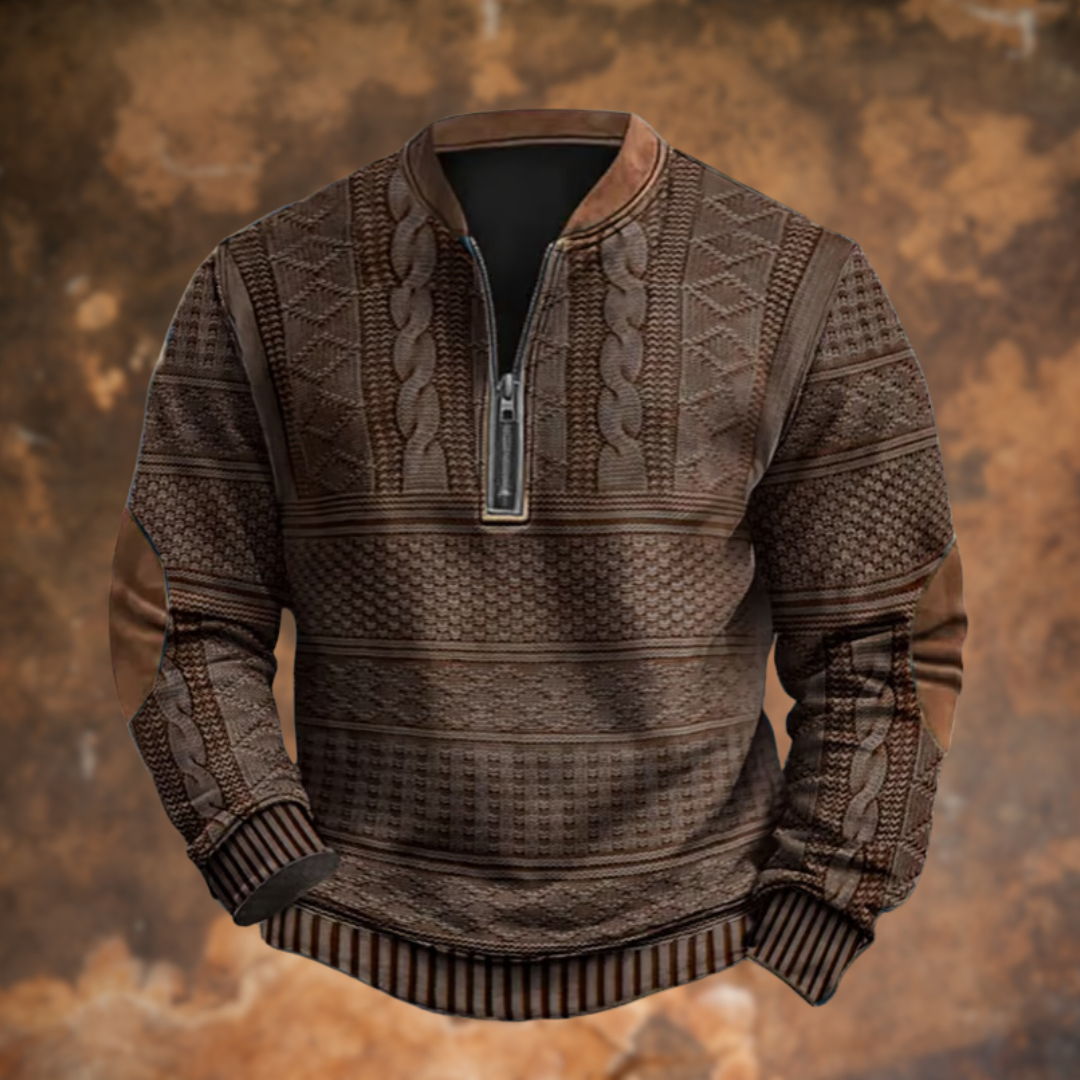 Herren Pullover bequem weich atmungsaktiv normale Passform vielseitig Alltag