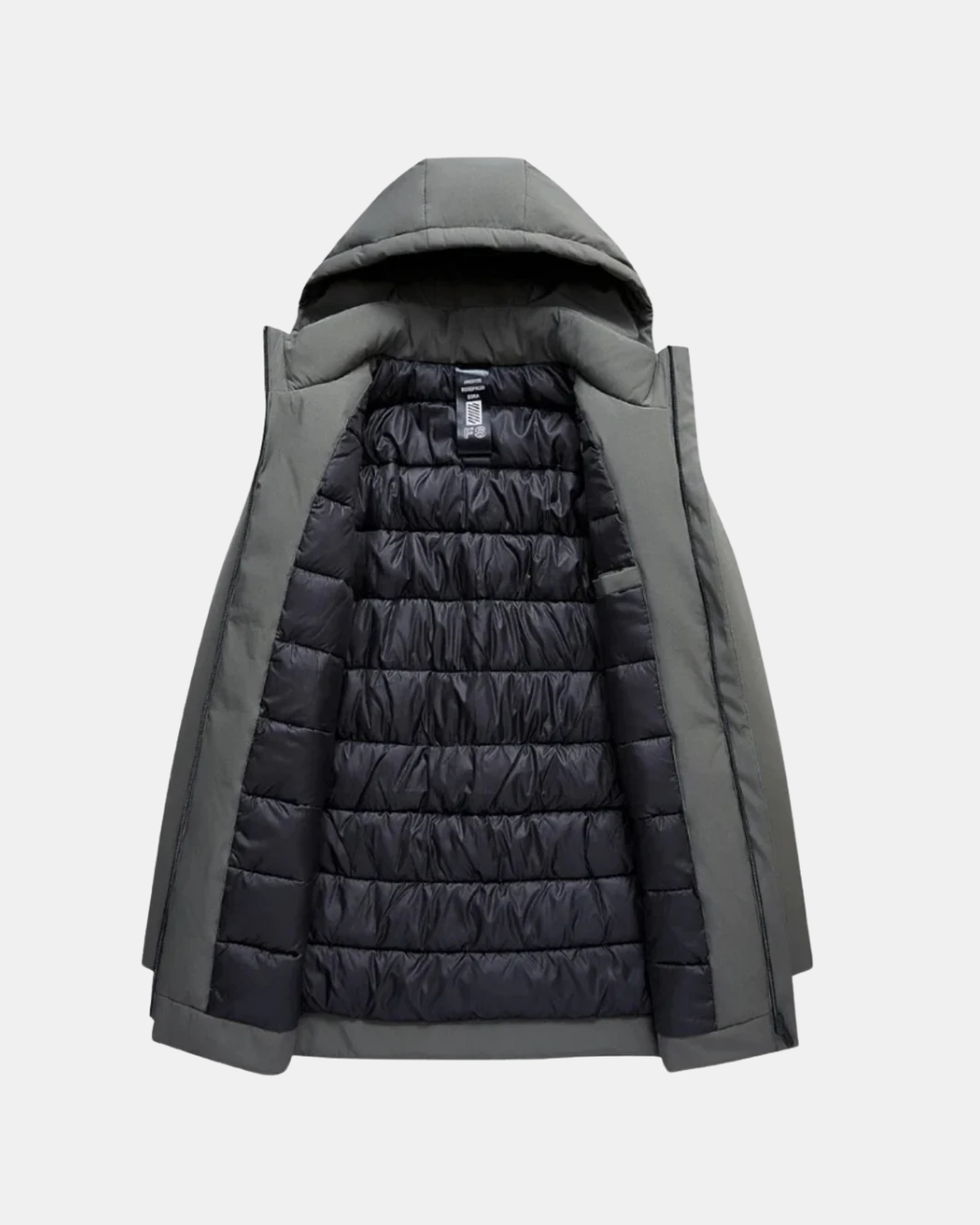 Herren Winterjacke Regular Fit Strukturiert Leicht Modern Elegant Alltag Business Reise