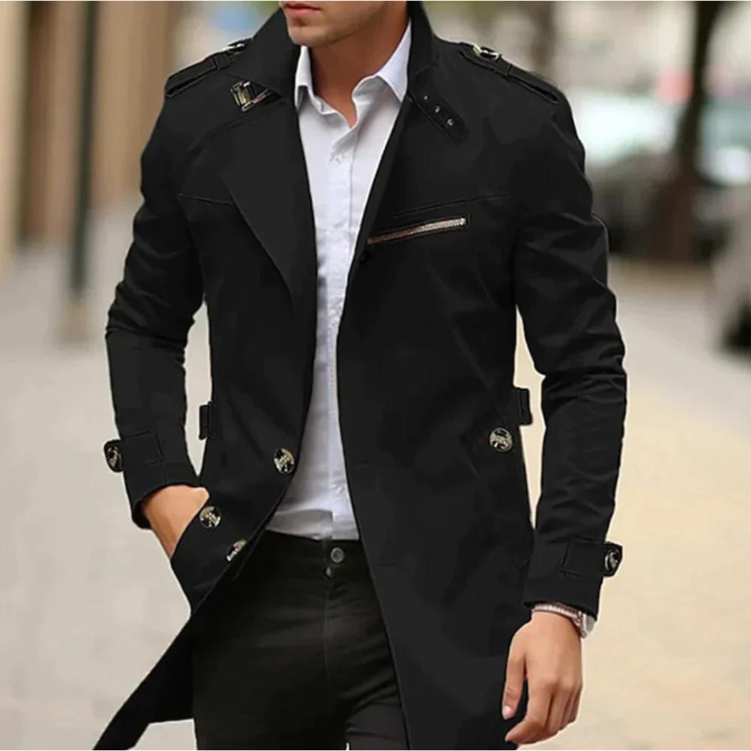 Herren Jacke Regular Fit Elegant Casual Business Zeitlos Alltag Übergang Vielseitig Stilvoll
