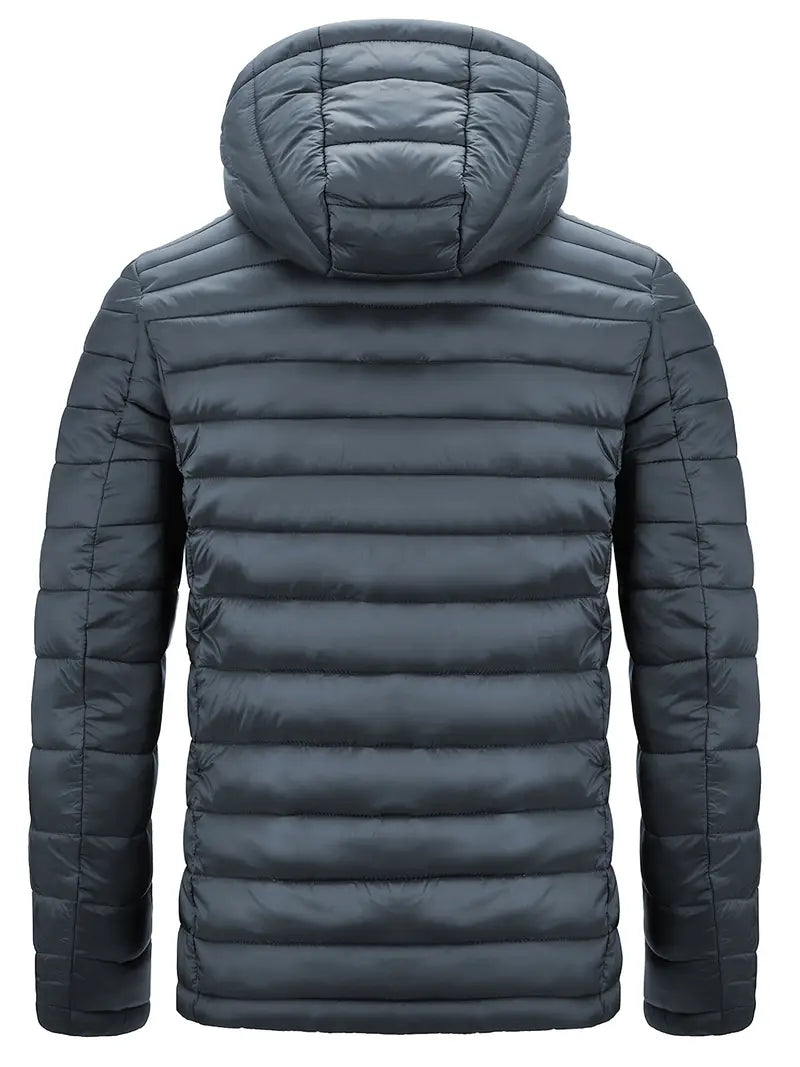 Herren Leichte Jacke Regular Fit Atmungsaktiv Slim Übergangsjacke Business Casual Reise