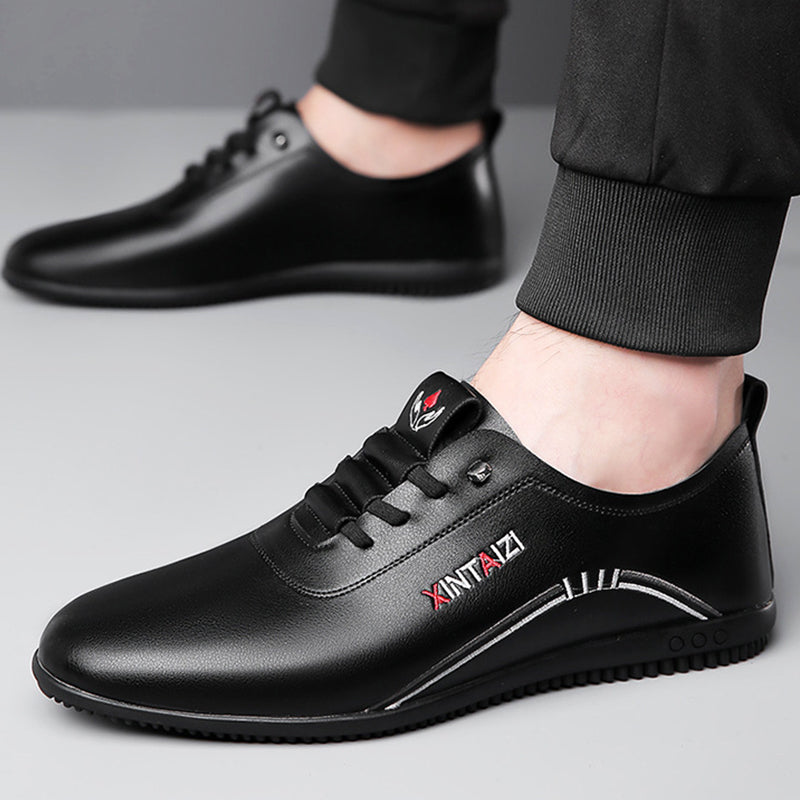 Herren Wanderschuhe leicht atmungsaktiv rutschfest elastische Schnürsenkel gepolstert Alltag Outdoor